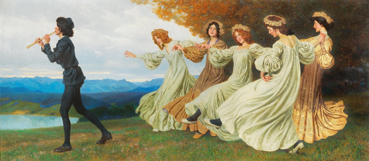 Régi dal, 1905. alkotó: Maximilian Lenz