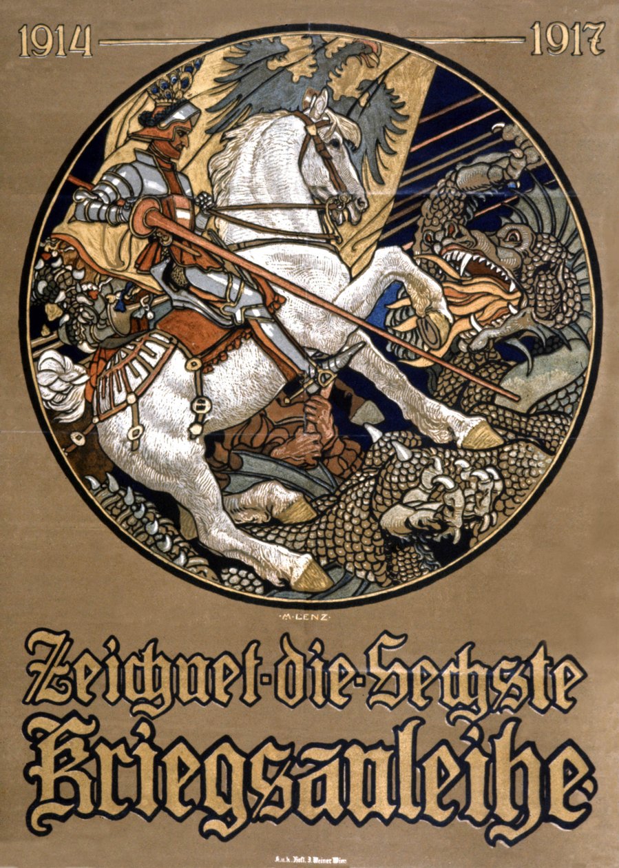 Háborús kölcsön, Ausztria alkotó: Maximilian Lenz
