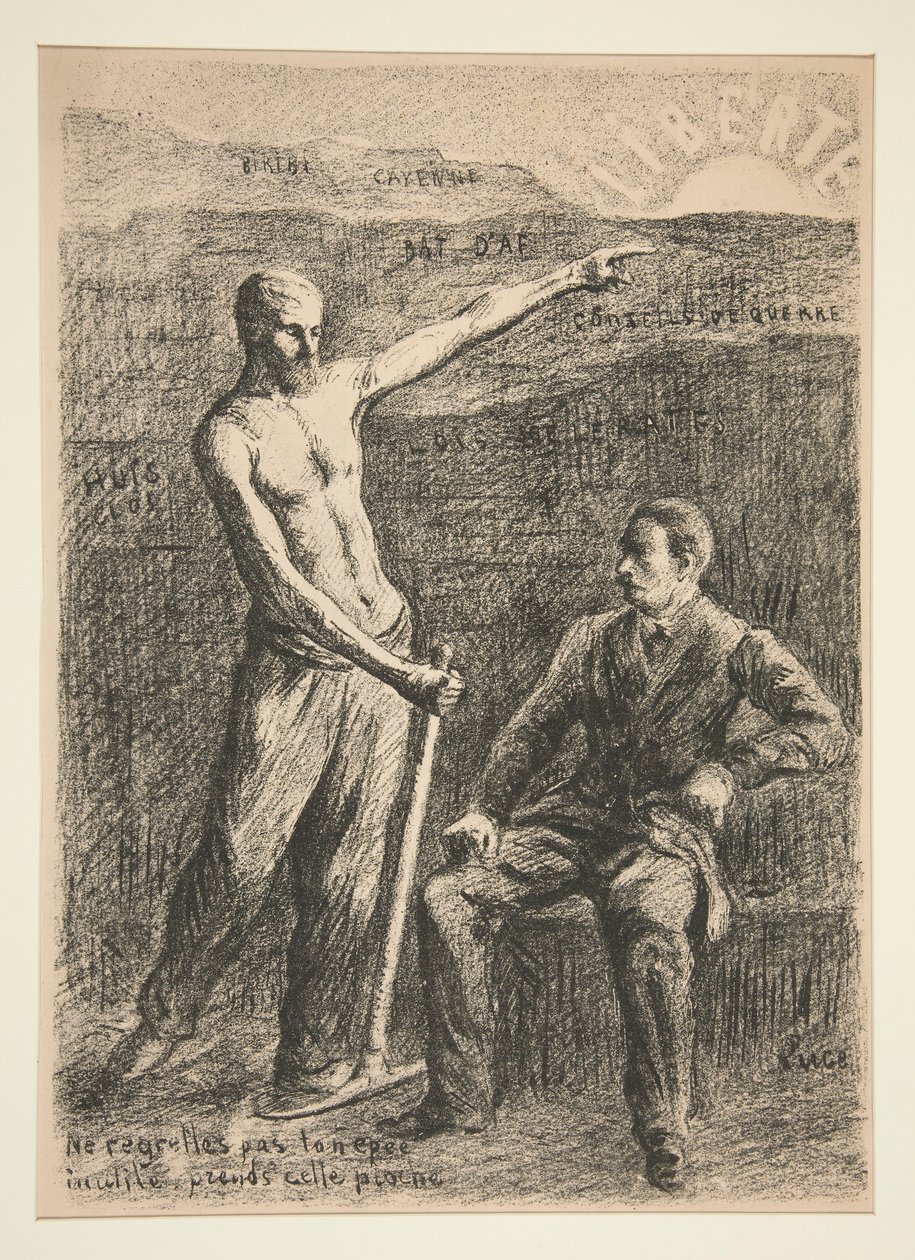 Tisztelet Pecquart ezredesnek alkotó: Maximilien Luce