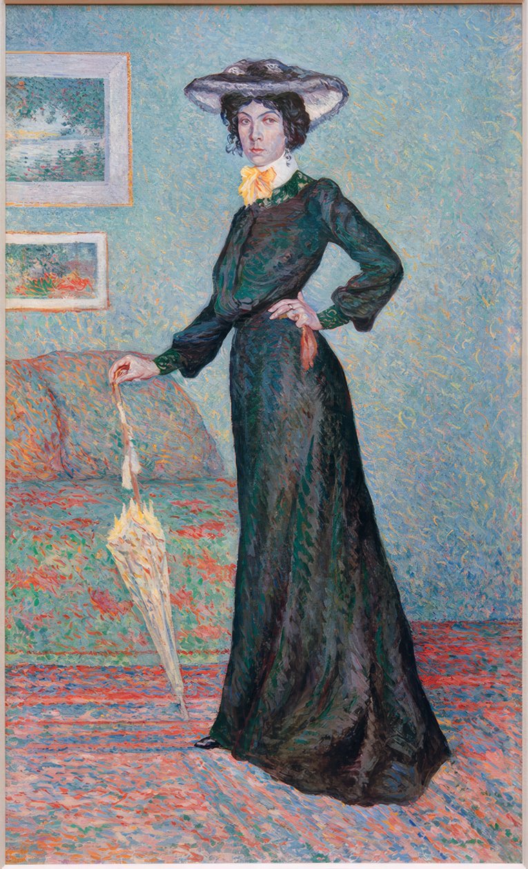 Madame Cousturier alkotó: Maximilien Luce