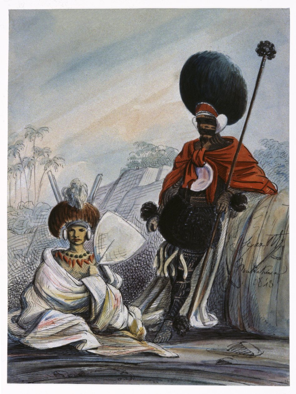 A Marquesas-szigetek bennszülött párja alkotó: Maximilien Radiguet