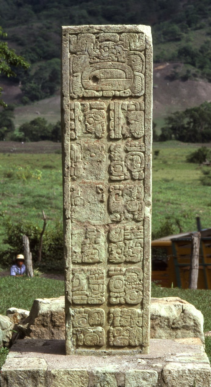 Copan Stela 6 alkotó: Mayan