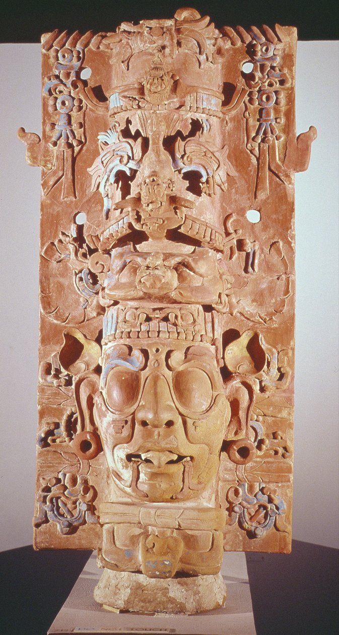 Füstölő (agyag) alkotó: Mayan