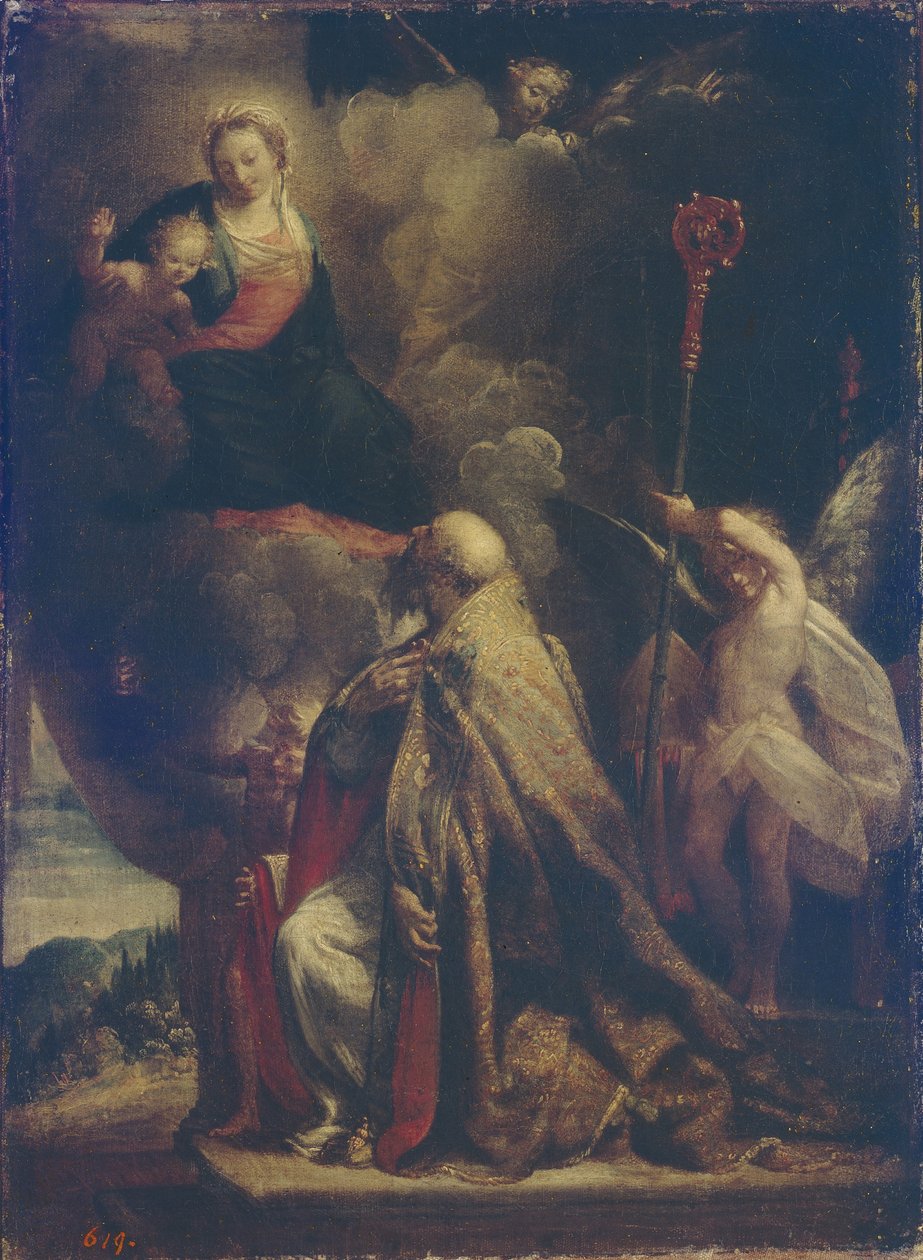 Szent György látomása alkotó: Mazzucchelli