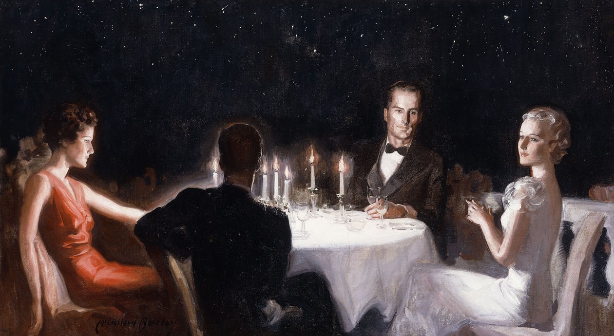 Vacsora a csillagok alatt alkotó: McClelland Barclay