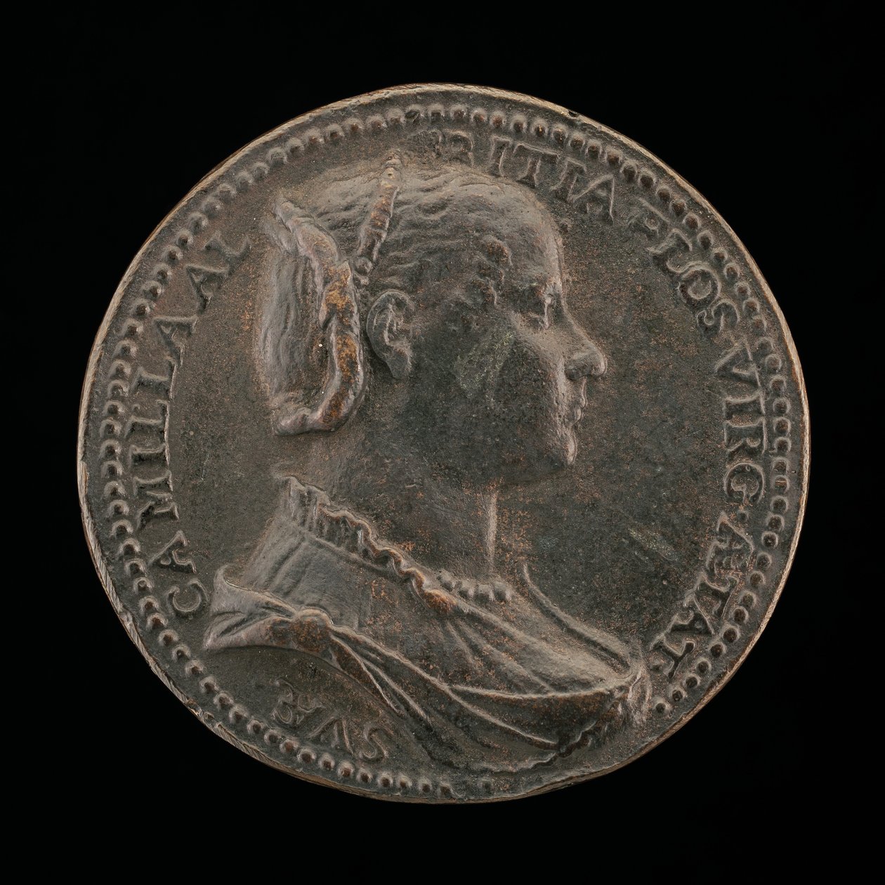 Camilla Albizzi [előlap], 1556. alkotó: Medallist R.C.