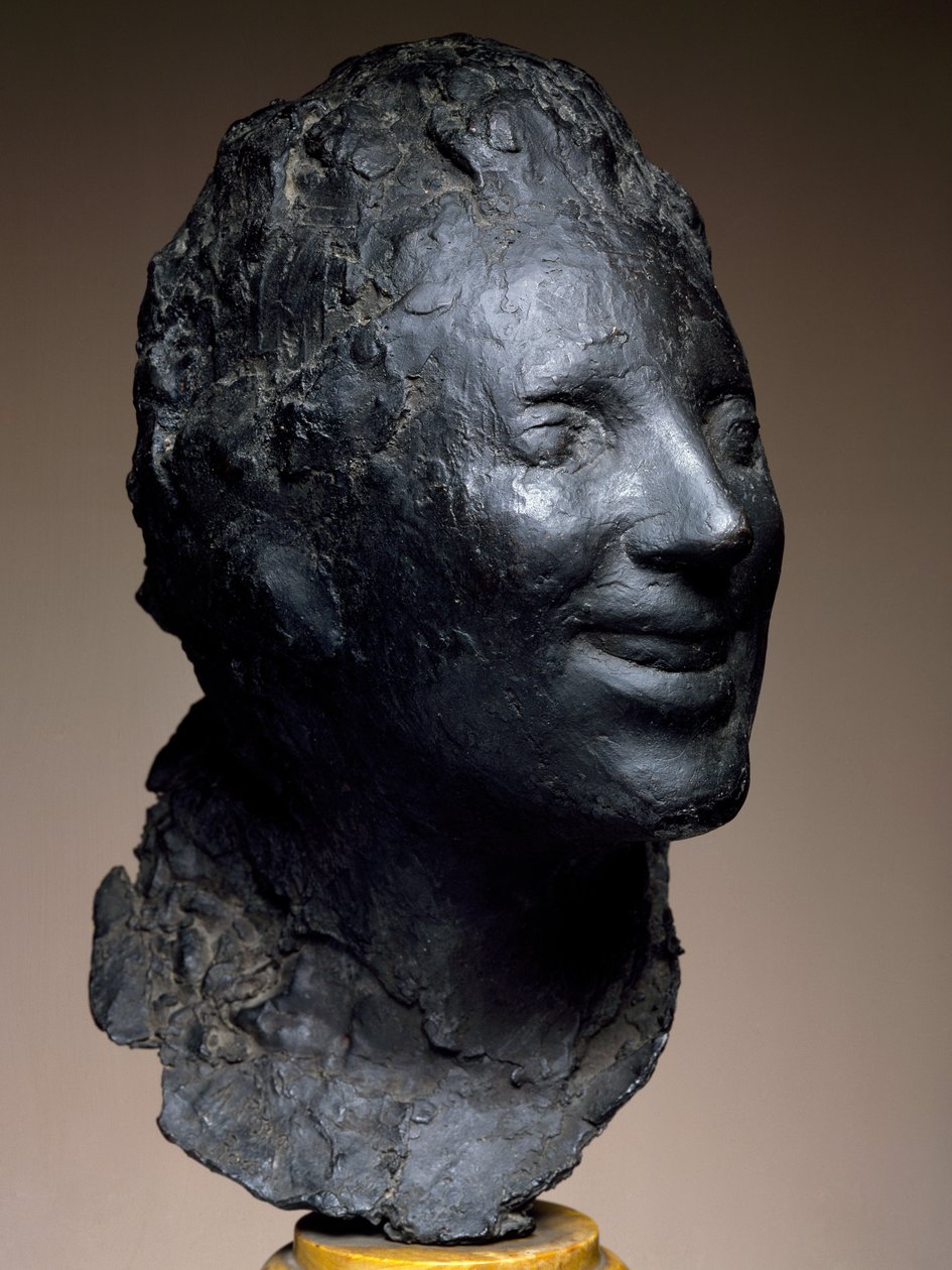 La Rieuse (A nevető nő) alkotó: Medardo Rosso