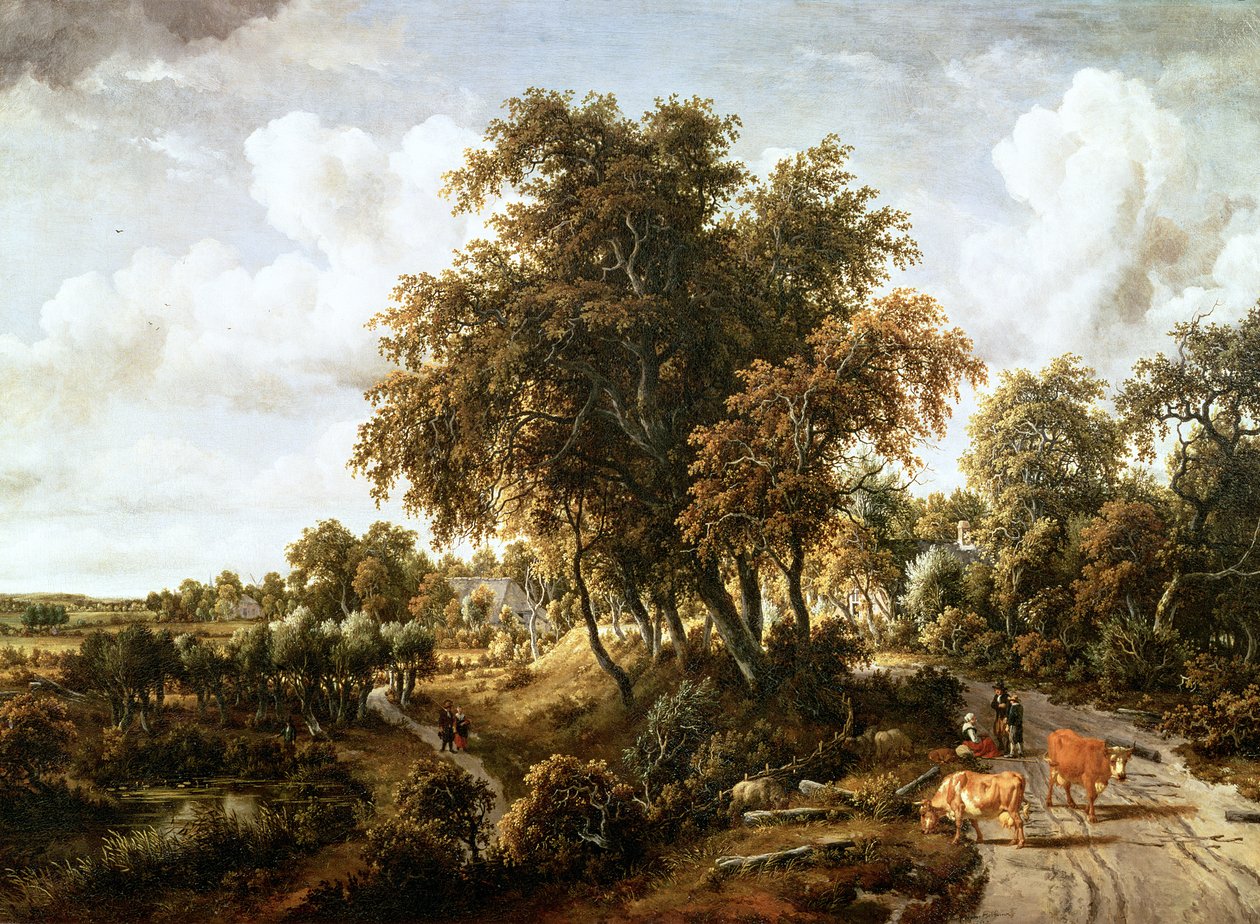 Út a gáton alkotó: Meindert Hobbema