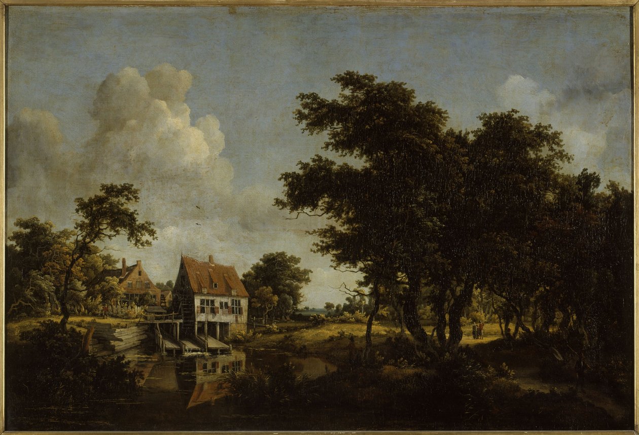A malmok, 1664 és 1668 között (olaj) alkotó: Meindert Hobbema