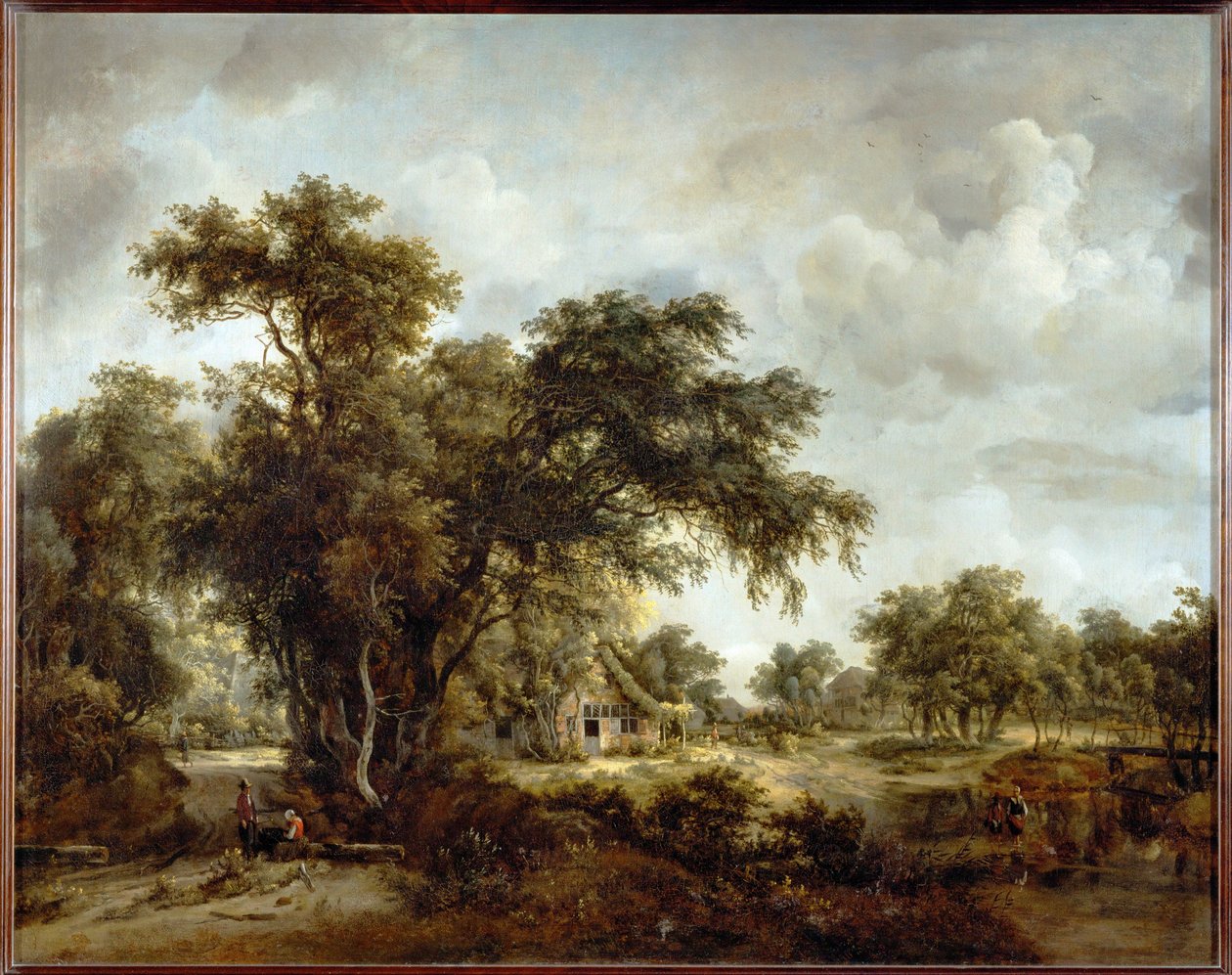 A parasztház ... alkotó: Meindert Hobbema