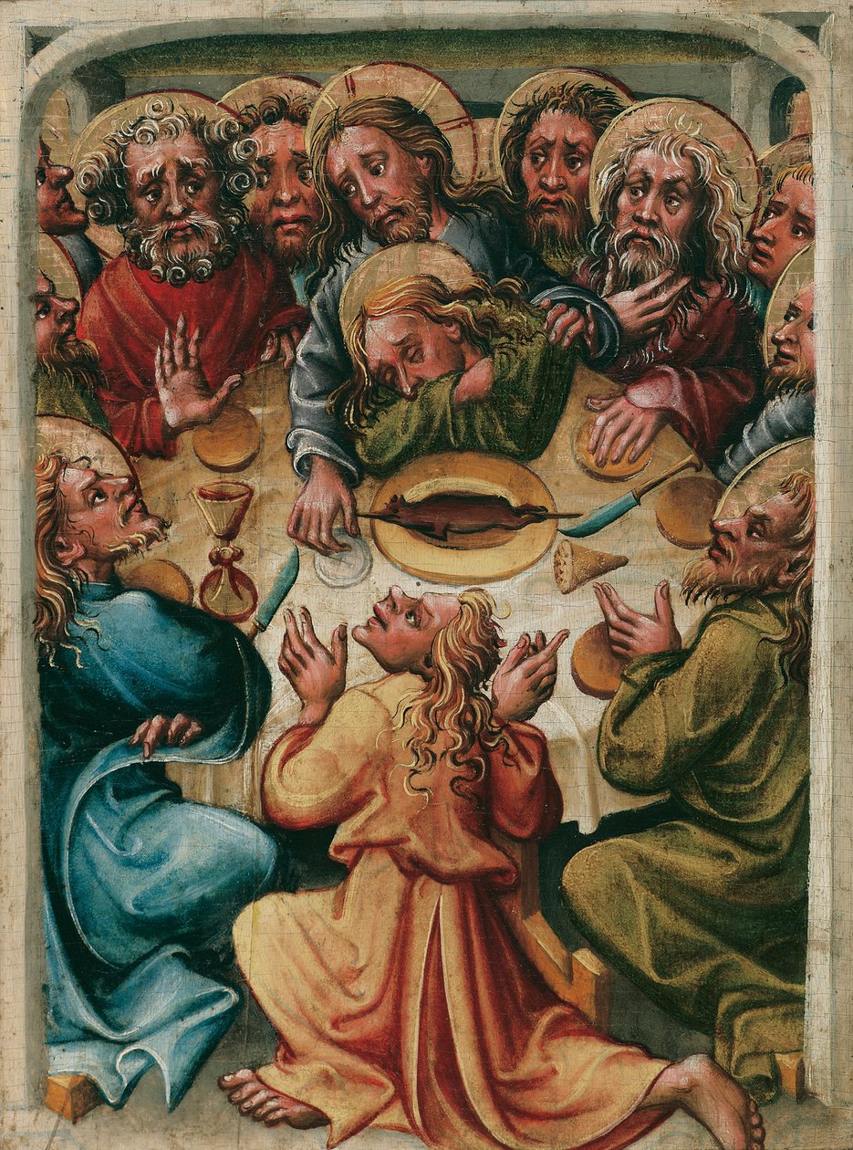 Utolsó vacsora alkotó: Meister des Friedrichsaltars