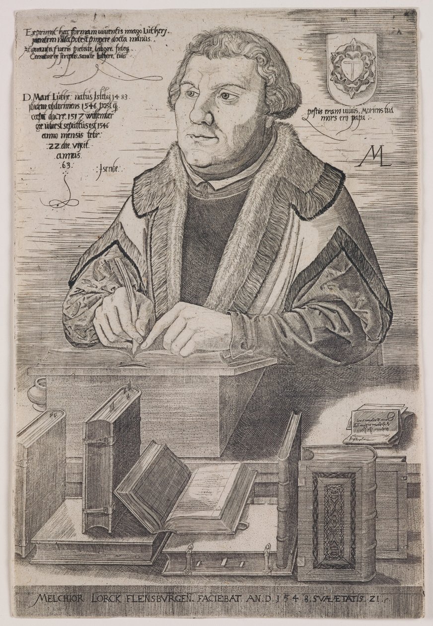 Luther Márton alkotó: Melchior Lorck