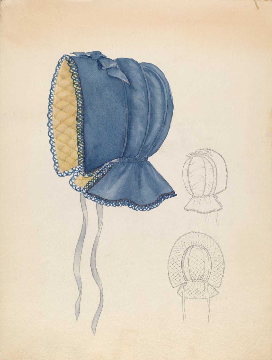 Opera Hood, c. 1936. alkotó: Melita Hofmann