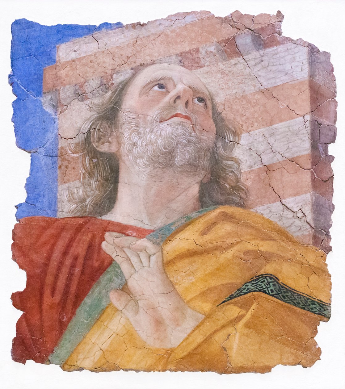 Apostol feje, 1480 körül (freskó) alkotó: Melozzo da Forli