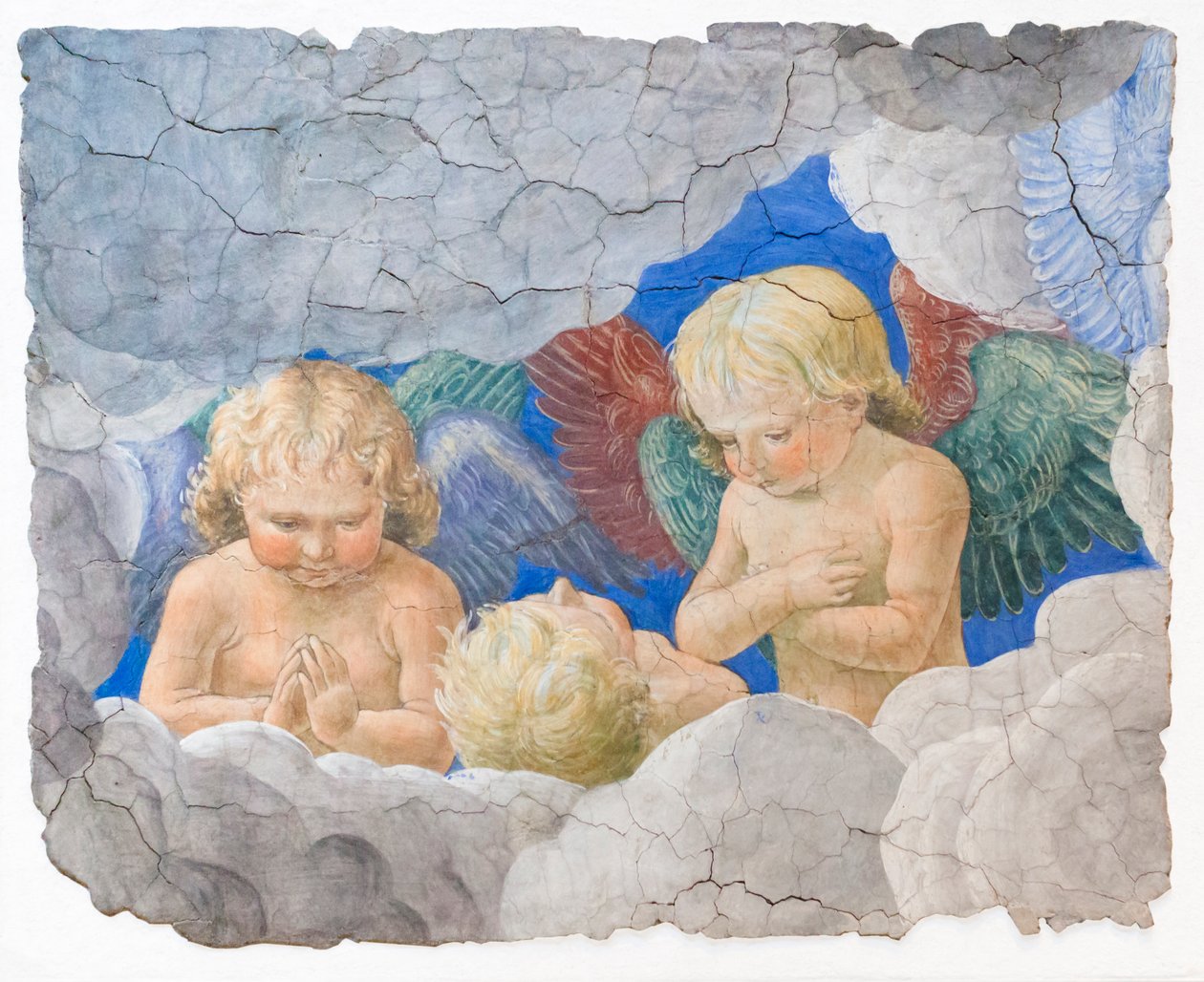 Kerubok, 1480 körül alkotó: Melozzo da Forli