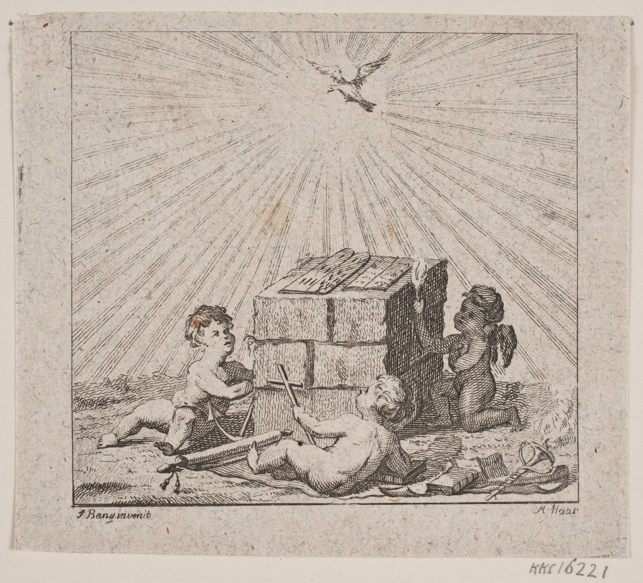 Vignet til N. E. Balle "Theses Theologica" alkotó: Meno Haas