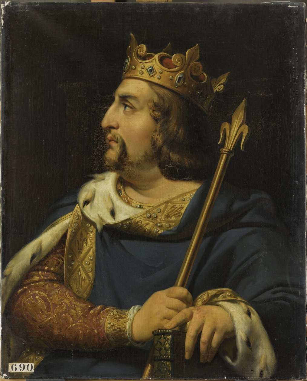 VI. Lajos francia, 1837 alkotó: Merry Joseph Blondel