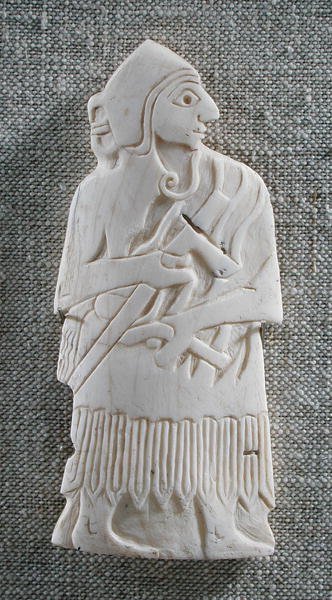 Harcos főnök, Mari; c. Kr.e. 2500 (héj) (lásd még: 326736) alkotó: Mesopotamian