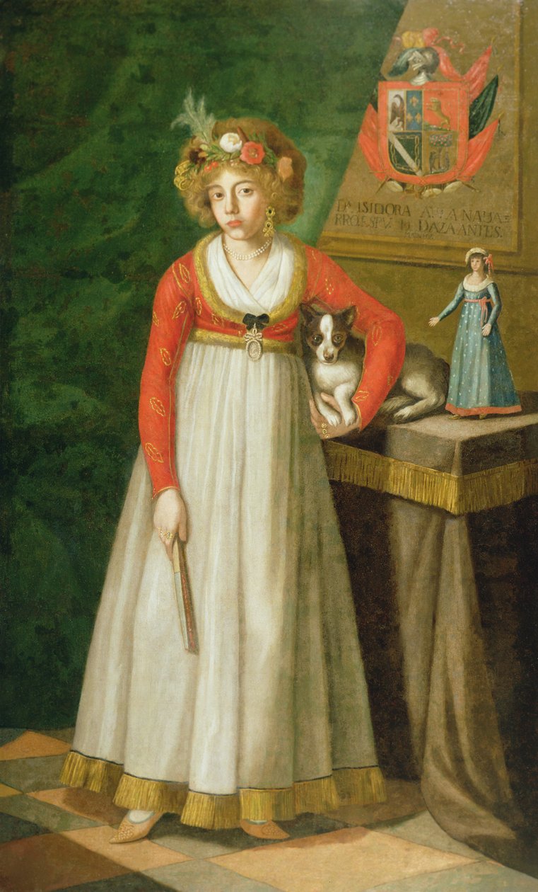 Izidor portréja, 1810 alkotó: Mexican School