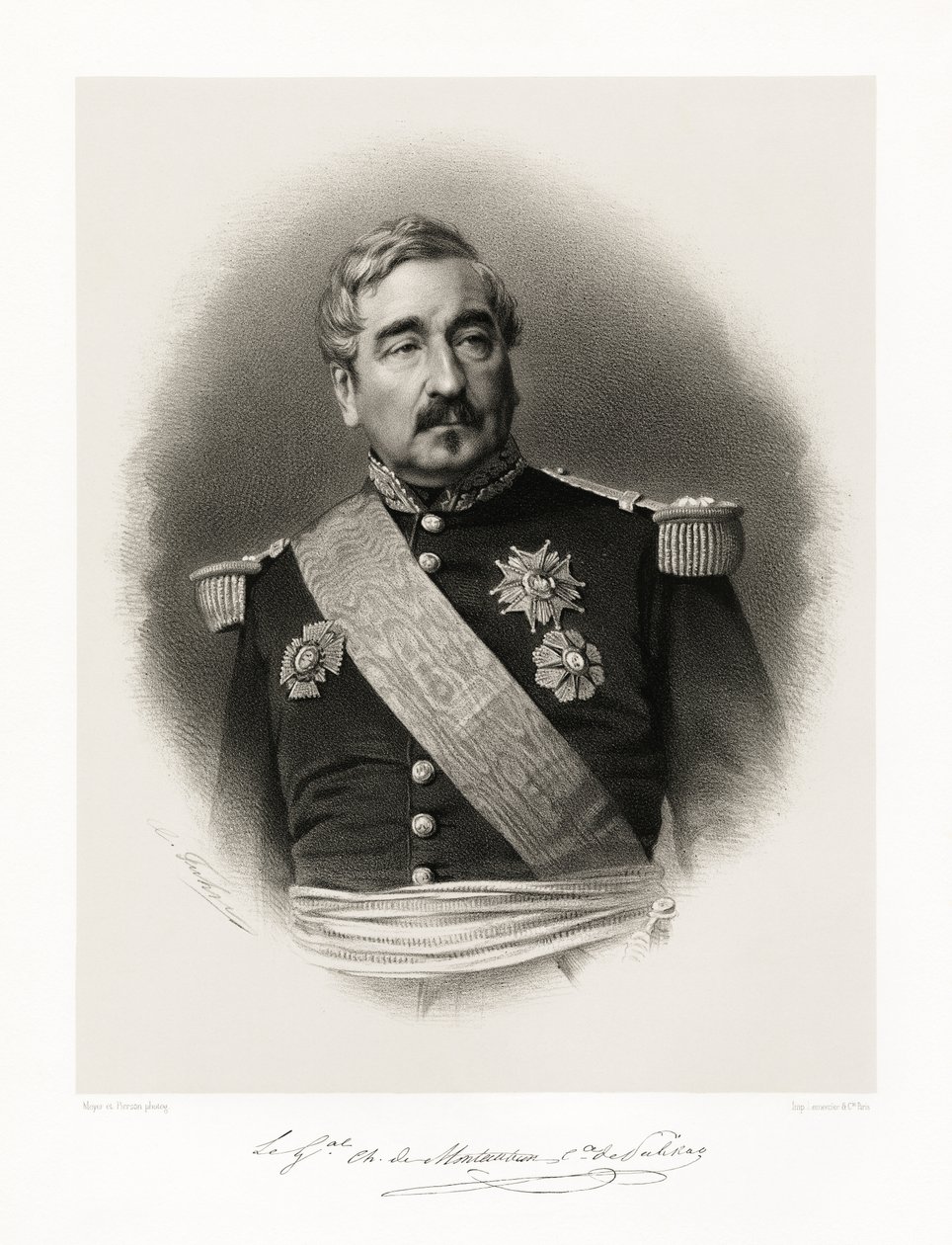 Károly, Montauban unokatestvére, Palikao grófja, 1865-66 alkotó: Meyer and Pierson