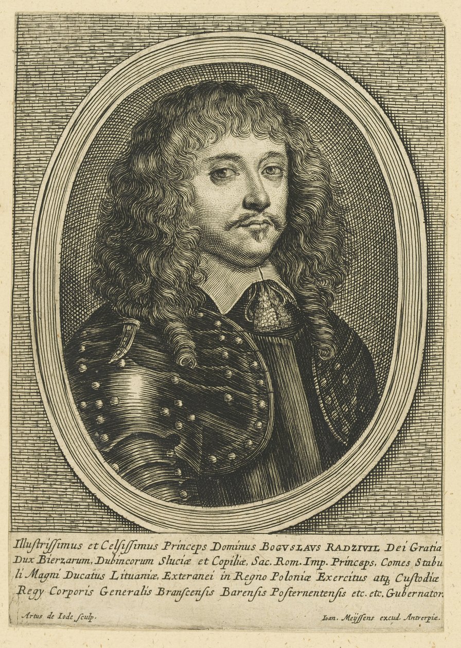 Boguslaw Radziwill portréja 1620-1669, c. 1650. alkotó: Meyssens