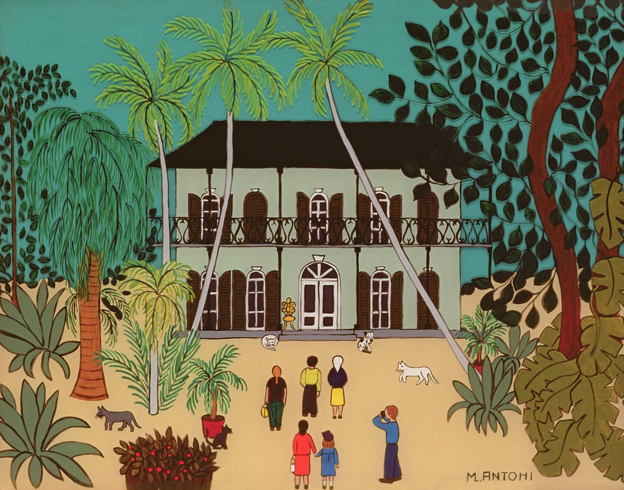 Hemingways House, Key West, Florida alkotó: Micaela Antohi