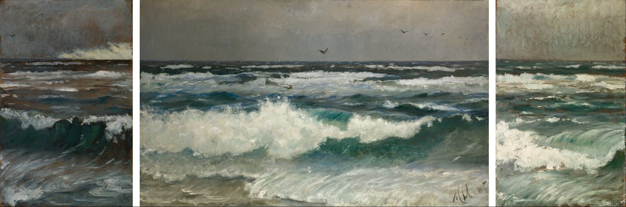 Megszakítók a parton alkotó: Michael Peter Ancher
