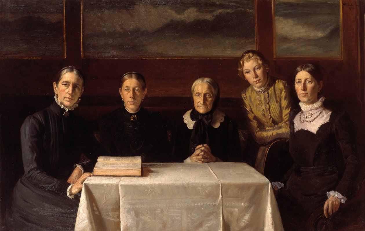 Karácsony 1900 alkotó: Michael Peter Ancher