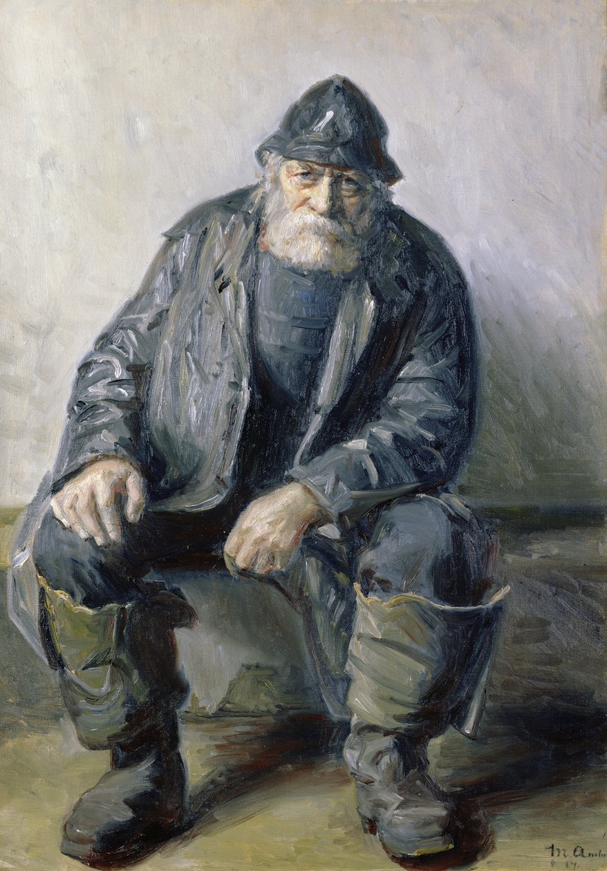 Skagen halász alkotó: Michael Peter Ancher