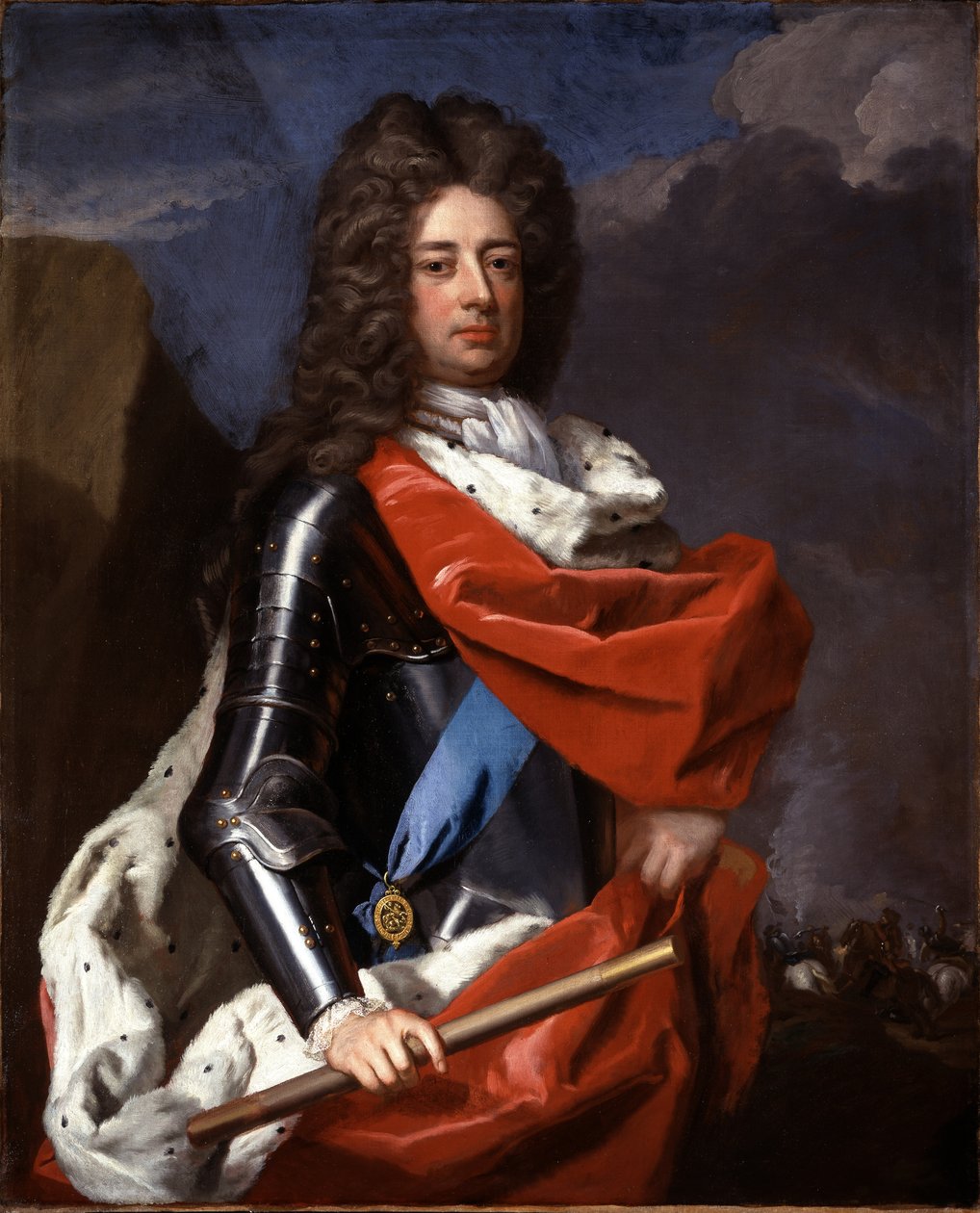 John Churchill (1650-1722) Marlborough 1. hercege, 1702 körül alkotó: Michael Dahl