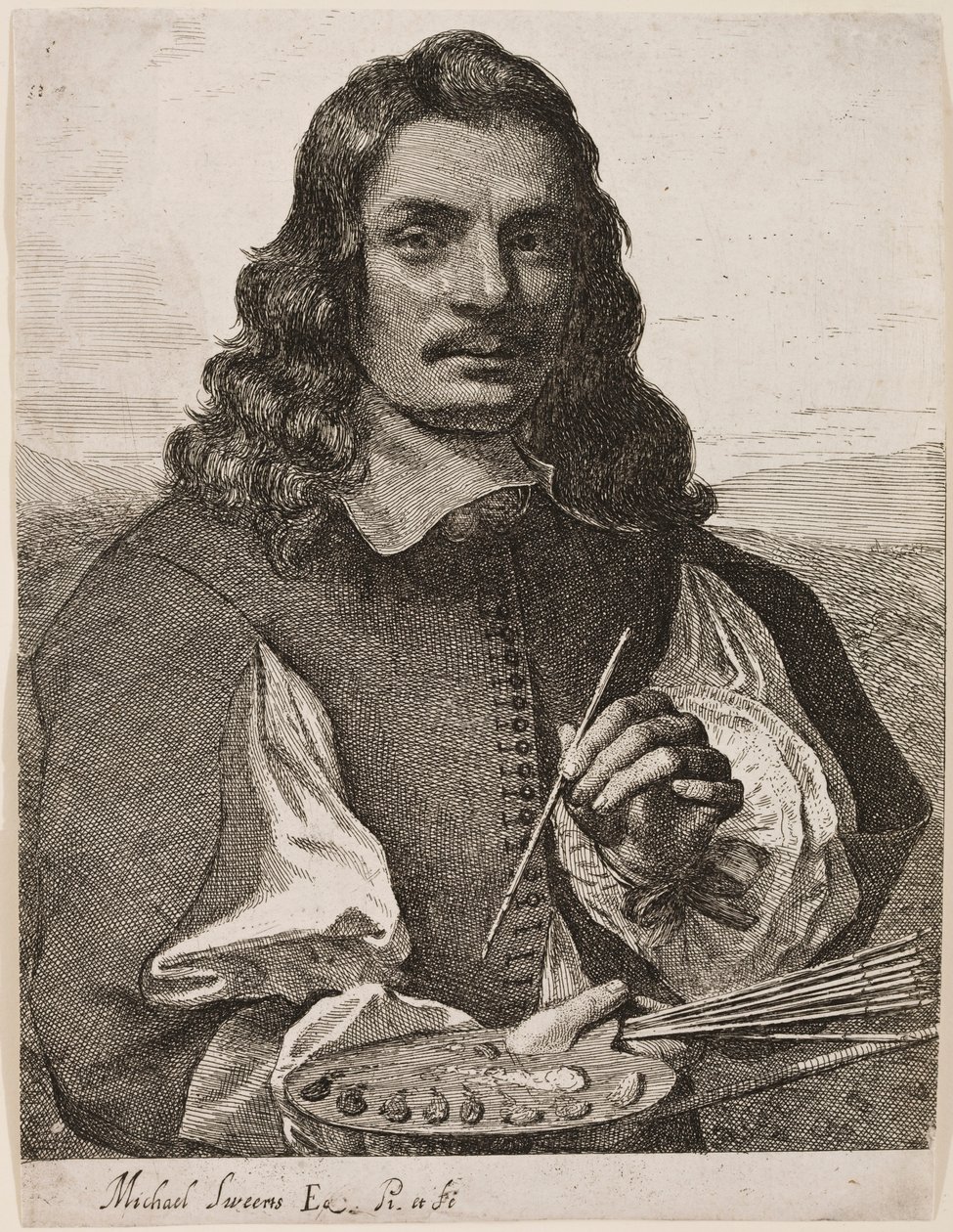 Önarckép, 1656-58 körül alkotó: Michael Sweerts
