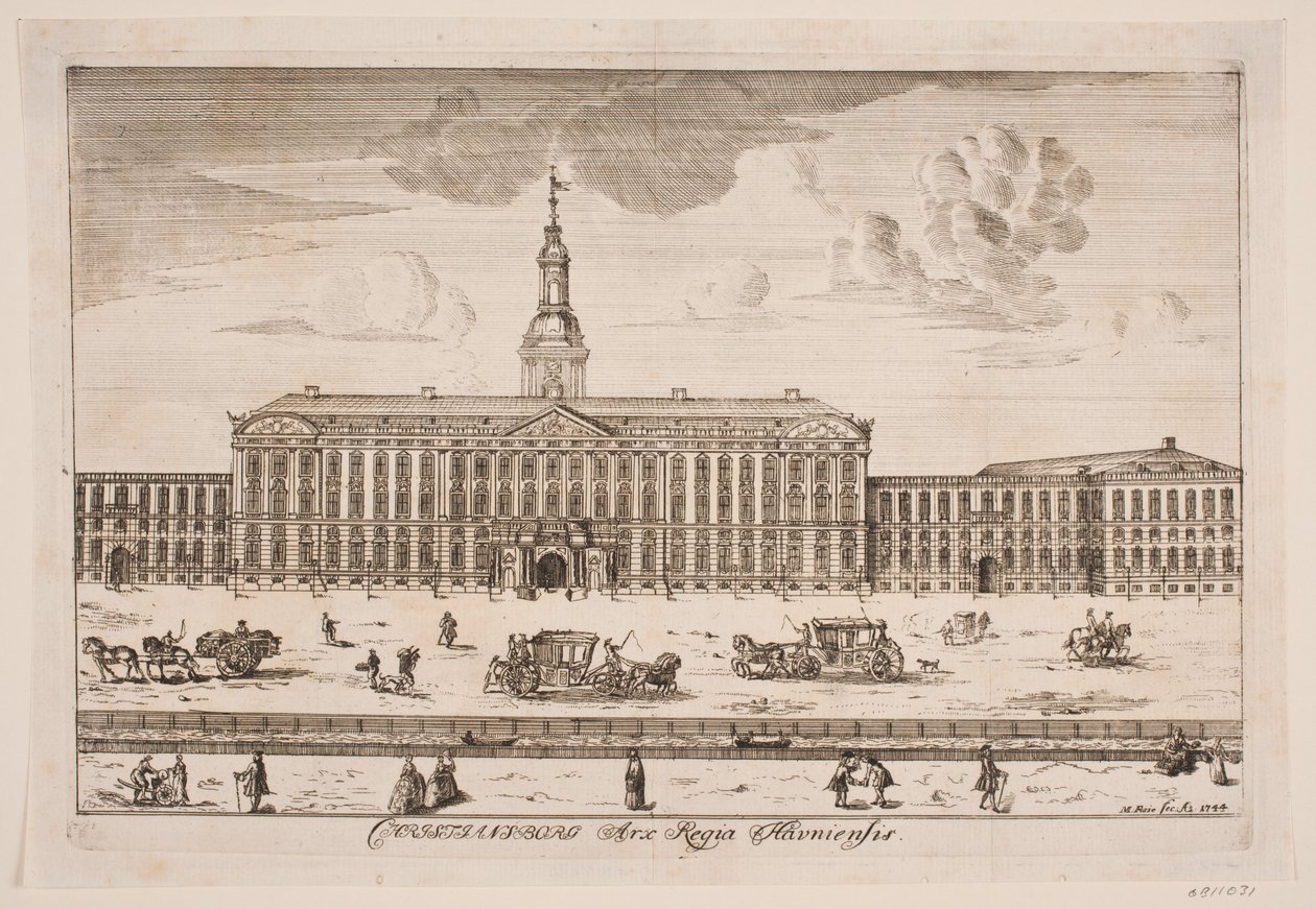 Christiansborg kastély alkotó: Michael Fosie