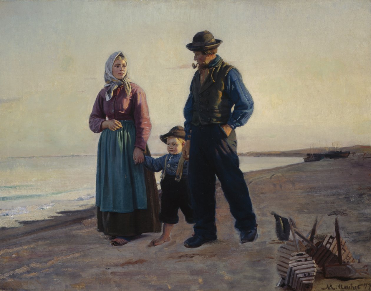 A strandon alkotó: Michael Peter Ancher