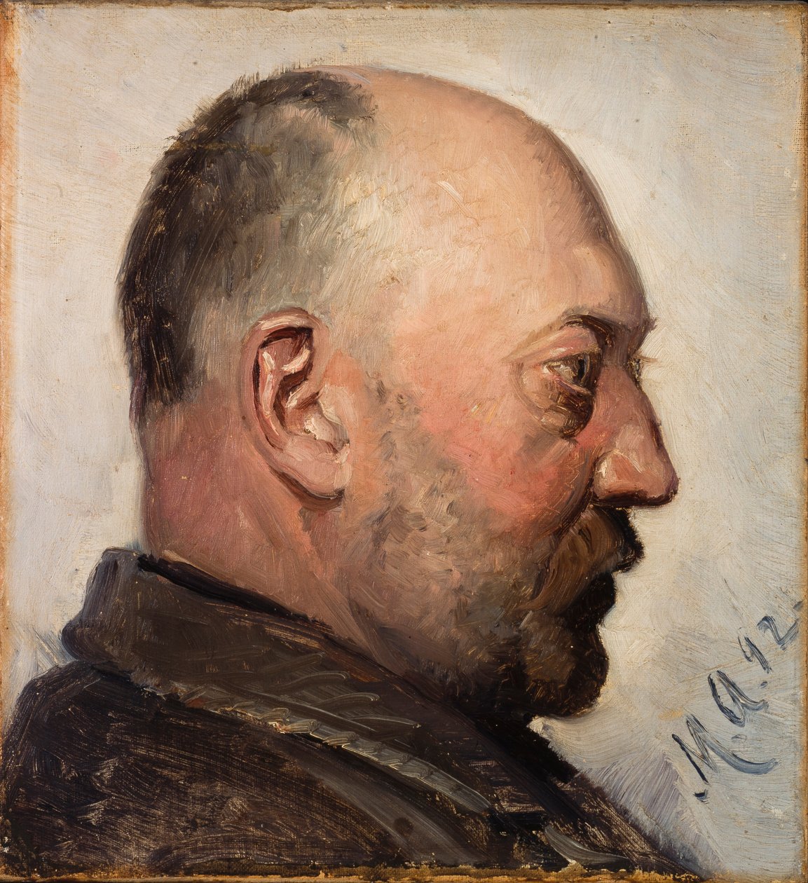 Thorvald Bindesbøll alkotó: Michael Peter Ancher