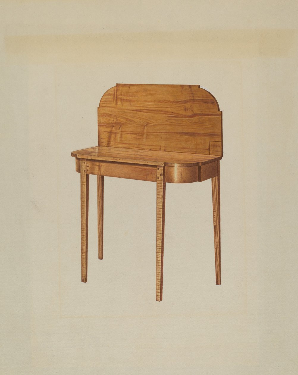Fali asztal, c. 1938. alkotó: Michael Riccitelli