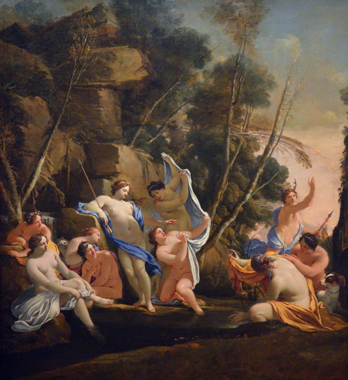 Diana és Actaeon alkotó: Michel Dorigny