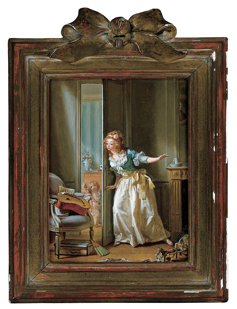 Bújócska, 1789 alkotó: Michel Garnier