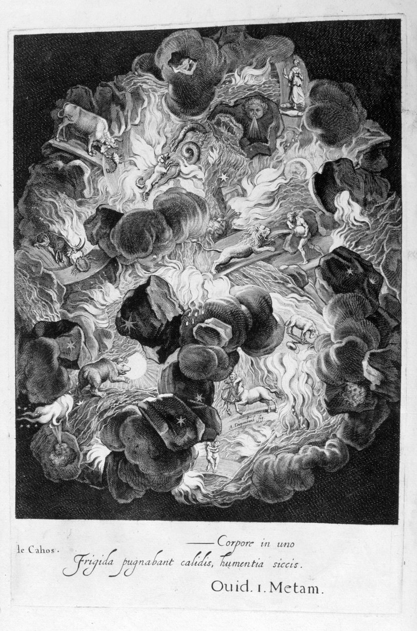 A káosz, 1655 alkotó: Michel de Marolles