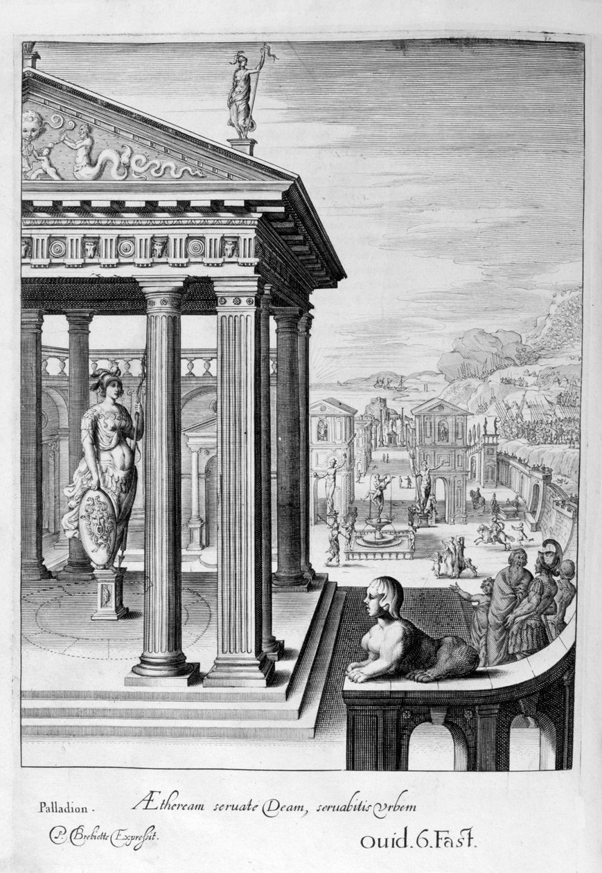 Palládium, 1655 alkotó: Michel de Marolles