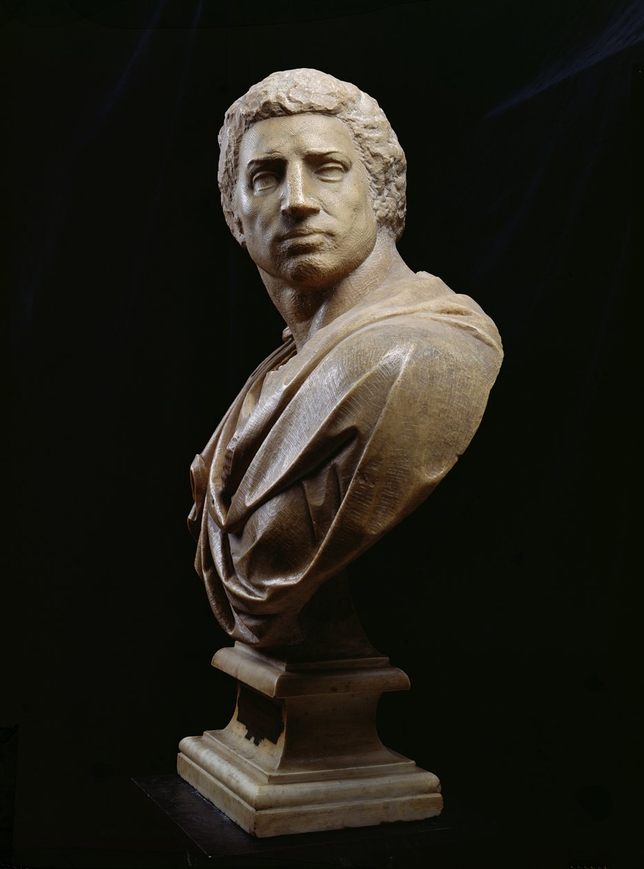 Brutus mellszobra (Kr.e. 85-42) 1540 körül (márvány) (lásd még 79848) alkotó: Michelangelo Buonarroti