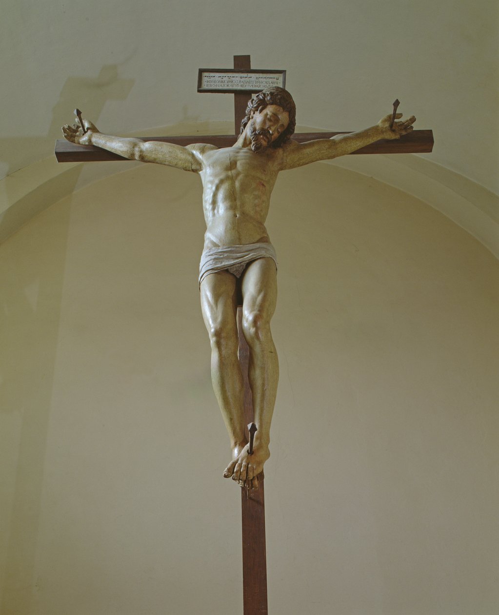 Feszület (fa) alkotó: Michelangelo Buonarroti