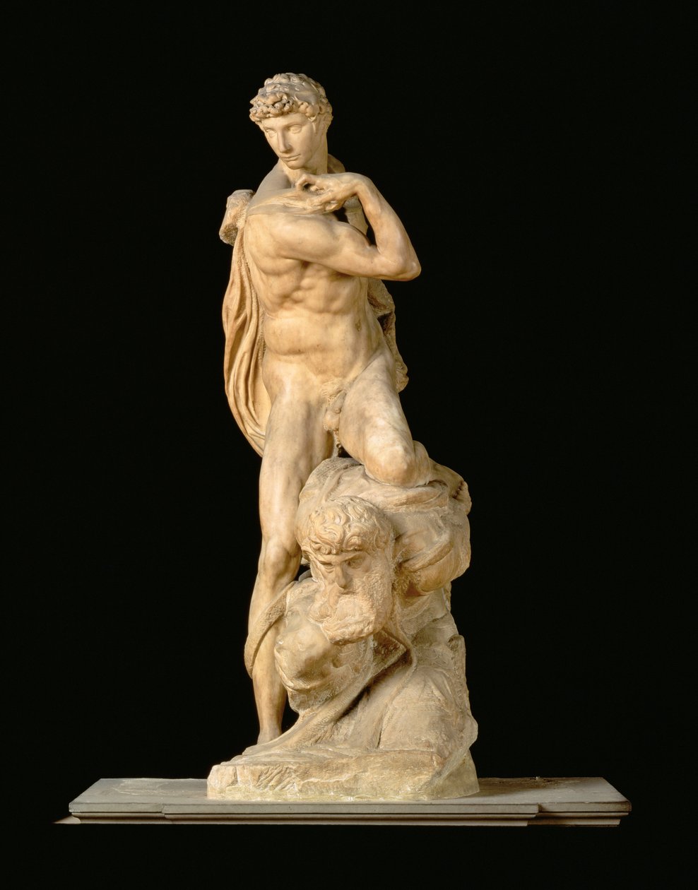 A győzelem géniusza, 1532-34 (márvány) alkotó: Michelangelo Buonarroti
