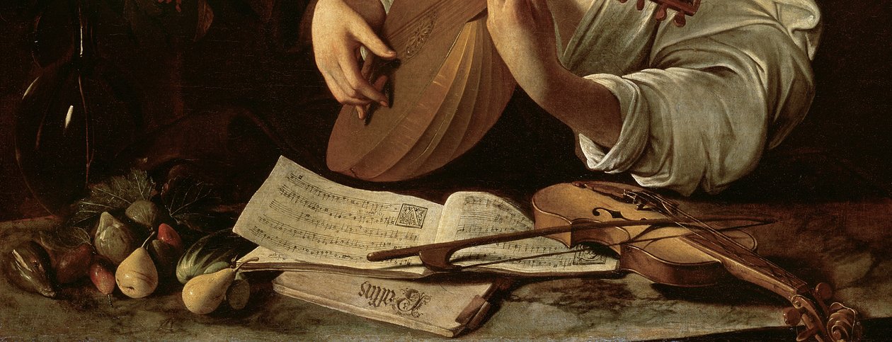 A lantos, 1595 körül alkotó: Michelangelo Merisi Caravaggio