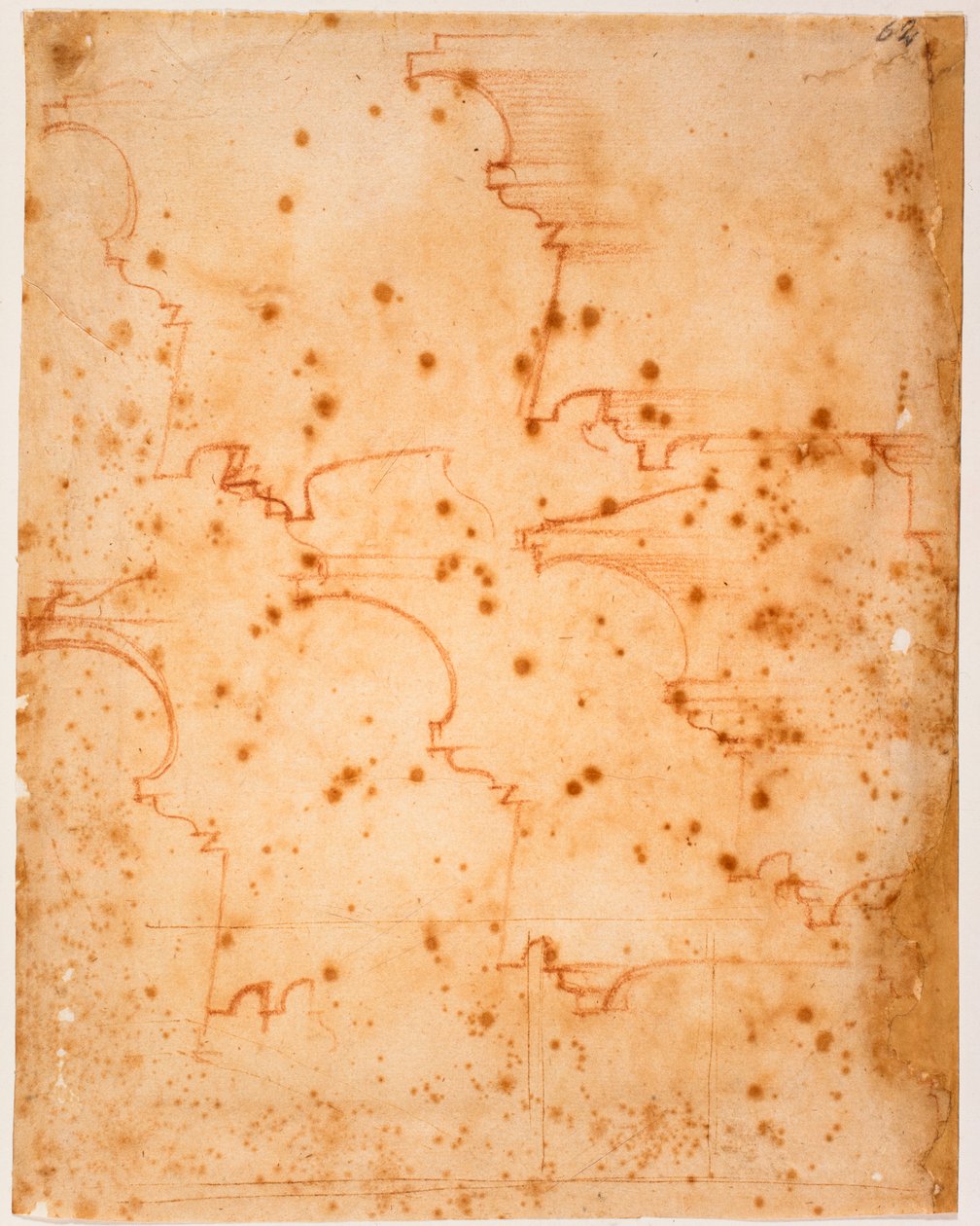 Keretek a Laurentian curtilage számára alkotó: Michelangelo Buonarroti