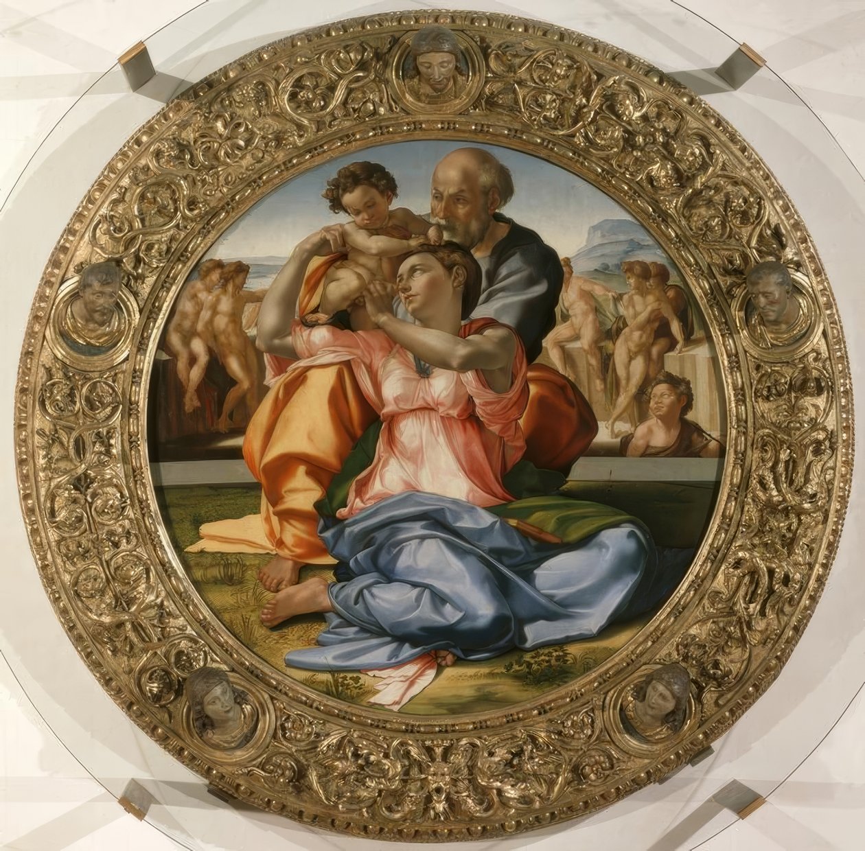 Madonna Doni alkotó: Michelangelo Buonarroti