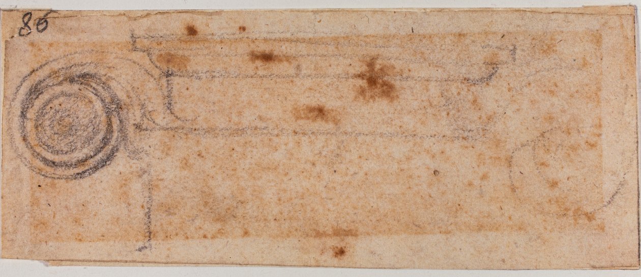 Az ionos tőke tanulmányozása alkotó: Michelangelo Buonarroti