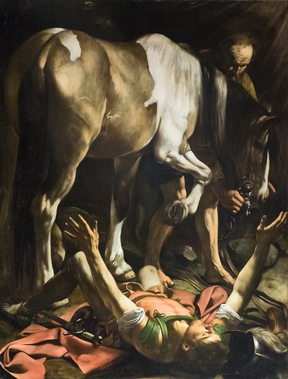 Szent Pál megtérése alkotó: Michelangelo Merisi da Caravaggio