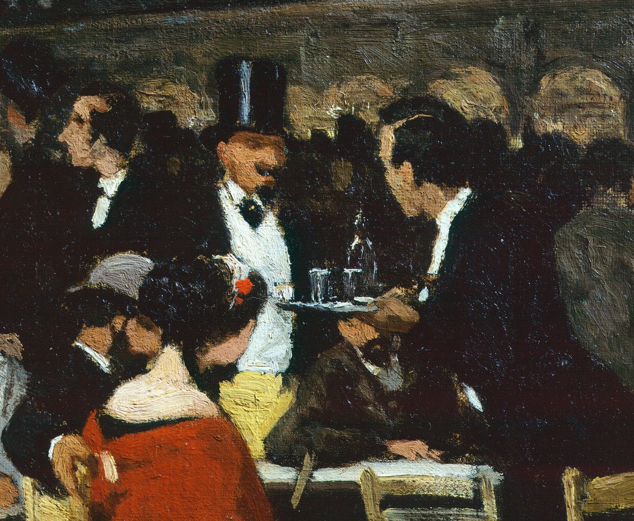 Piazza San Marco, Michele Cammarano, részlet, 1869 alkotó: Michele Cammarano