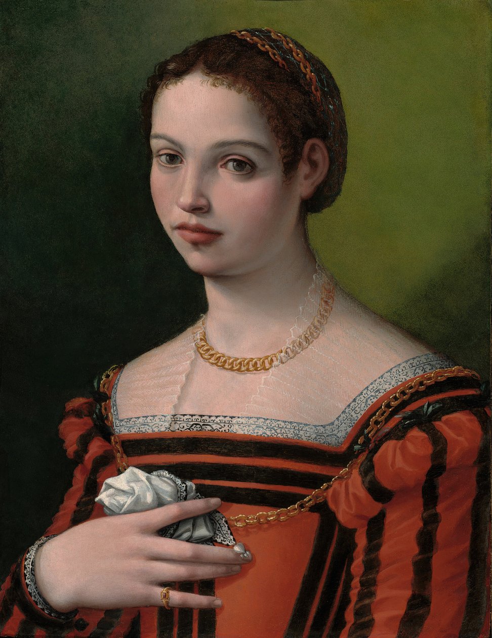 Egy hölgy portréja, 155060. alkotó: Michele Tosini