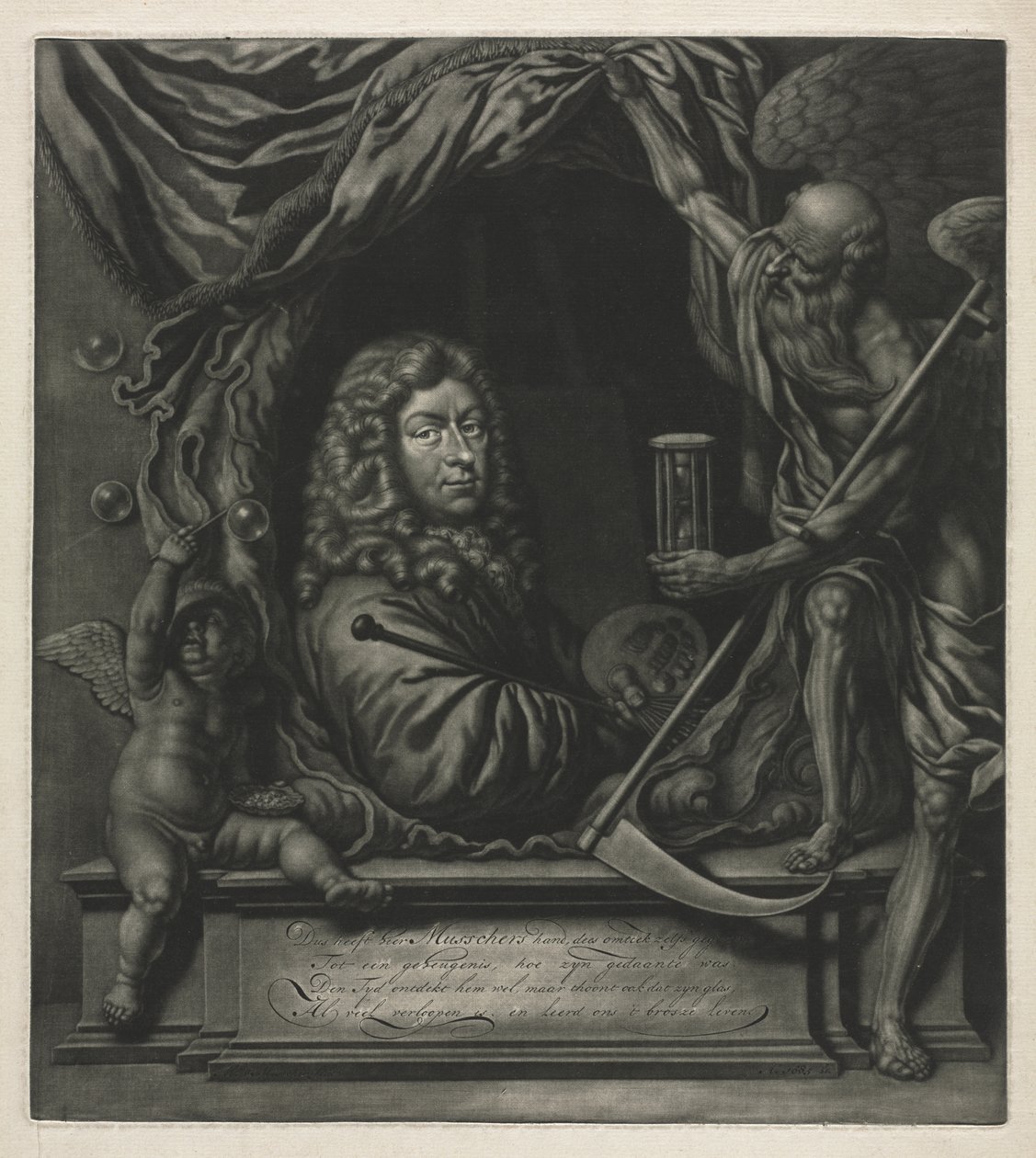 Önarckép alkotó: Michiel van Musscher